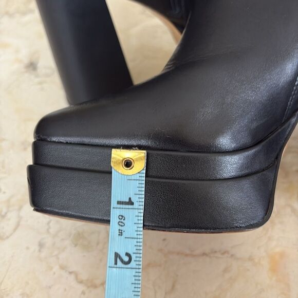 Aldo Mabel Chunky Platform Heeled Square Toe Ankle Boots - Picture 15 of 15